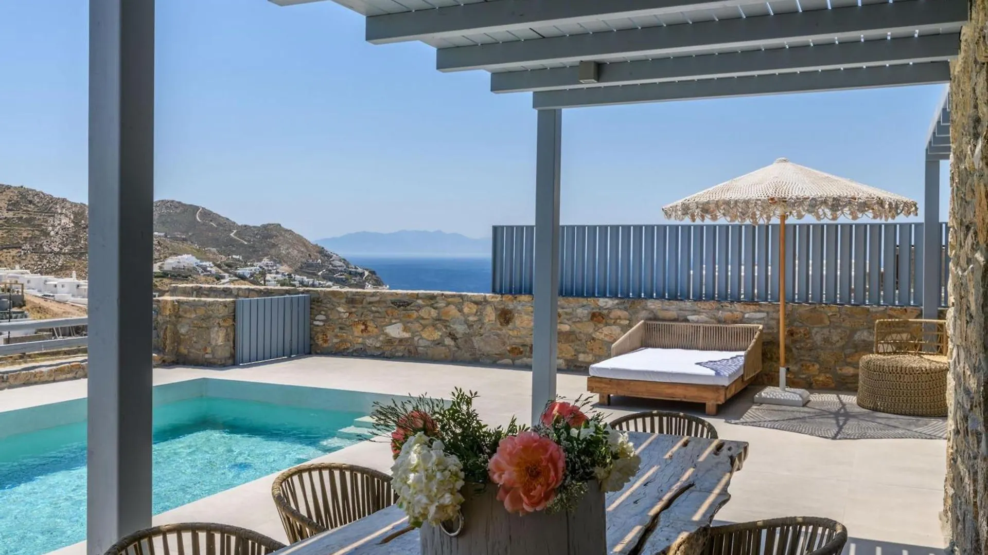 Villa Eden In Elia Mykonos 法蒂亚