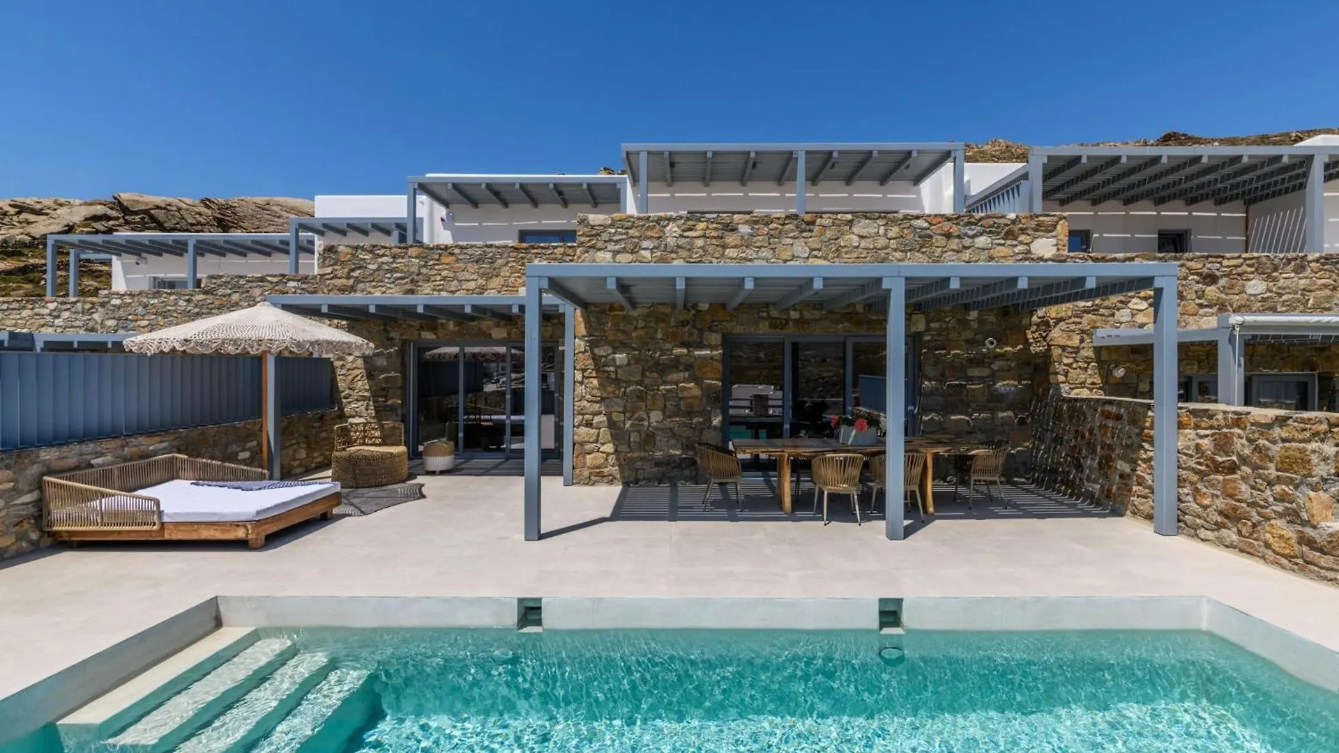 Villa Eden In Elia Mykonos 法蒂亚