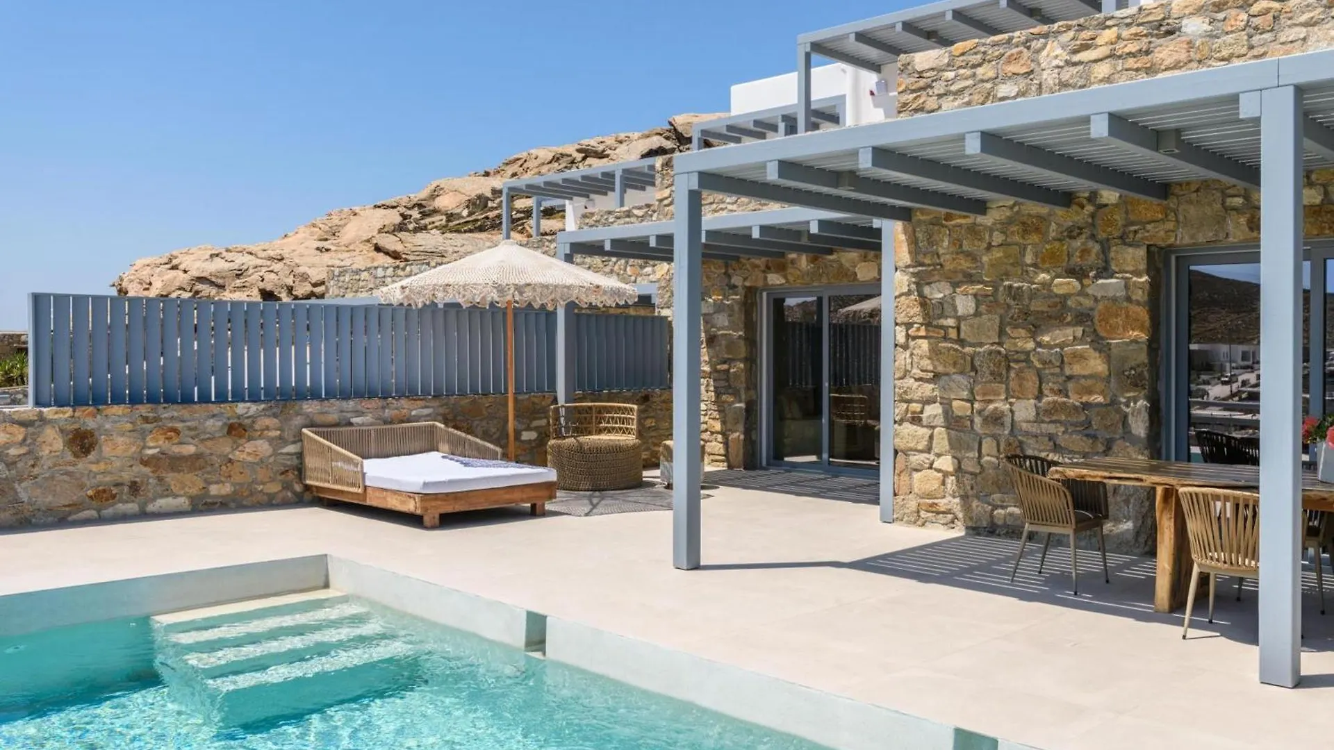 Villa Eden In Elia Mykonos 法蒂亚